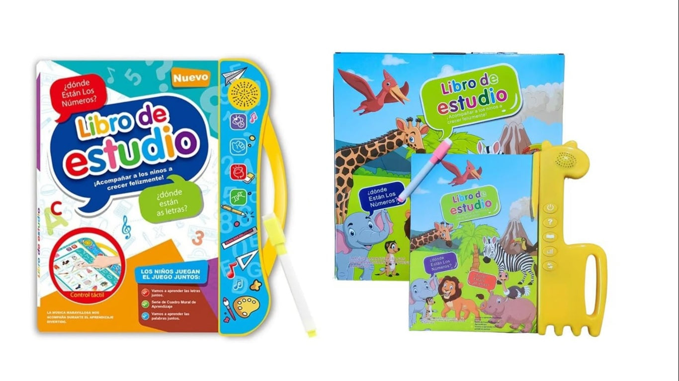 (S) - Libro de Estudio interactivo para niños ingles y español