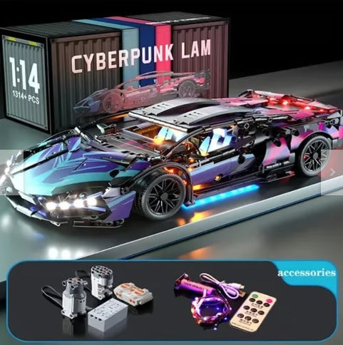 (S)-Lego 1314pcs Lamborgini a control remoto y APP