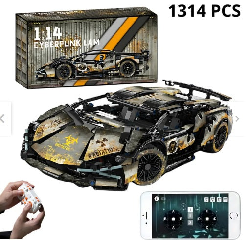 (S)-Lego 1314pcs Lamborgini a control remoto y APP