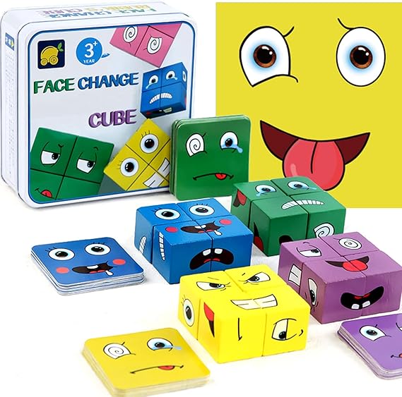 (S) - Juguete de Cubos de Emociones
