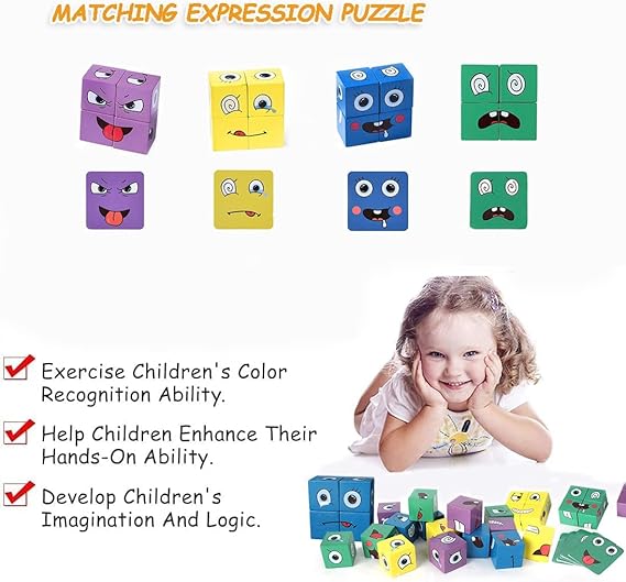 (S) - Juguete de Cubos de Emociones